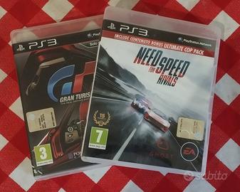 Need for speed rivals e Gran Turismo per ps3
