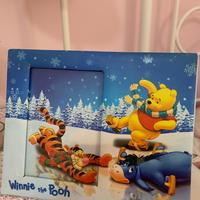 Cornice per foto con Winnie the Pooh natalizio