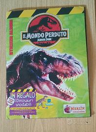 Album figurine jurassic park il mondo perduto merl