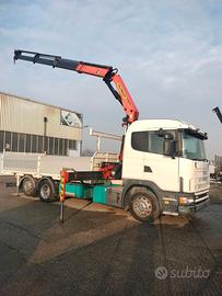 SCANIA 480 V8 GRU PK 16 7 SFILI RADIO +TRAINO