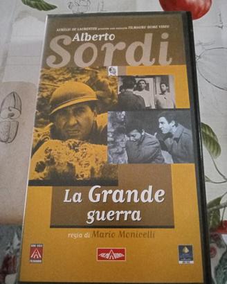 VHS- LA GRANDE GUERRA con Alberto Sordi