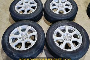4 CERCHI DA 17 POLLICI USATI - ORIGINALI AUDI