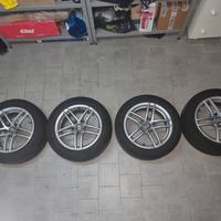 Cerchi  7x16 5x110 et30 gomme yokohama 205/55/16