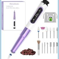 Fresa Unghie Professionale 12 in 1 senza fili NEW