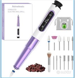 Fresa Unghie Professionale 12 in 1 senza fili NEW