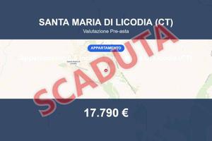 Immobile in asta di 103 m² a Santa Maria di Licodi