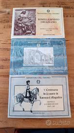 3 monete argento Lire 500