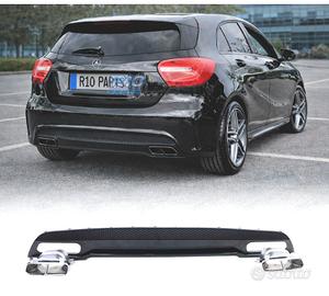 DIFFUSORE MERCEDES CLASSE A W176 12-15 AMG + TERMI