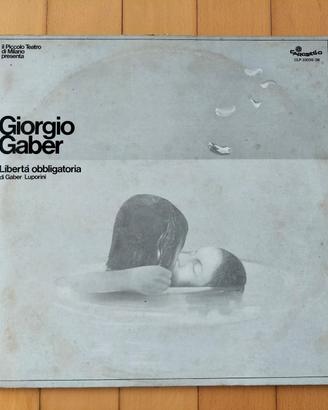 Giorgio Gaber Libertà obbligatoria doppio vinile 