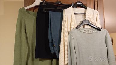Jeans Cavalli,Cardigan,Maglione,Gonna 46-48.