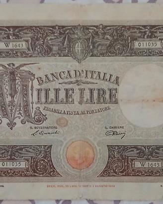 mille lire grande M