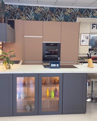 cucina corallo\grigia
