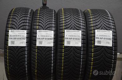 4 pneumatici hankook 155/60 r15 175/55 r15 ap18382