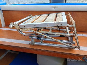scaletta pieghevole inox pedana