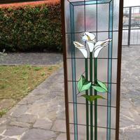 vetrata con calla