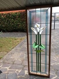 vetrata con calla