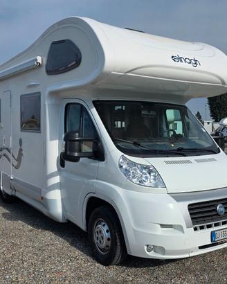 Elnagh Prince 57 Webasto Porta moto Full