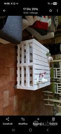 Tavolino realizzato con pallets