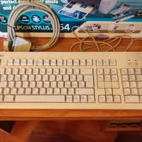 tastiera PC vintage Siemens Fujitsu 