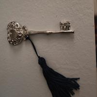 chiave argento segnalibro