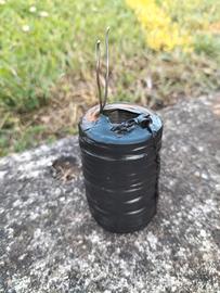 bobine di filo cotto lucido doppio (matassine)