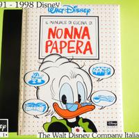 Disney Vintage 1998 Manuale cucina NONNA PAPERA