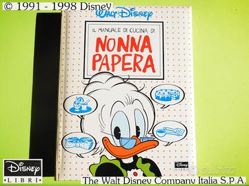 Disney Vintage 1998 Manuale cucina NONNA PAPERA