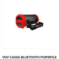 VOV CASSA BLUETOOTH PORTATILE VOV-S11BK ROSSO