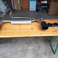 Scarico Mr Motosport con valvola per Abarth 595