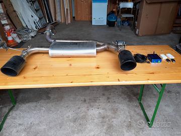 Scarico Mr Motosport con valvola per Abarth 595