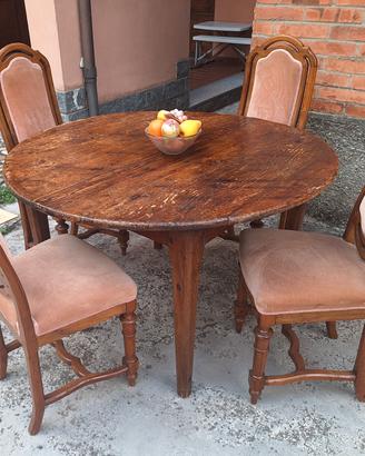 Tavolo rustico da taverna