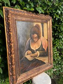 Quadro olio su tela
