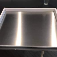 Spianatoia in Acciaio inox su supporto in legno