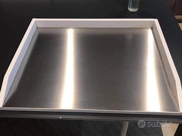 Spianatoia in Acciaio inox su supporto in legno