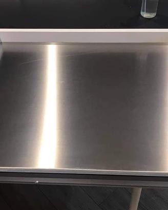 Spianatoia in Acciaio inox su supporto in legno