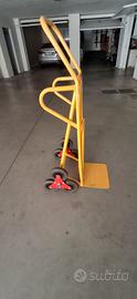 carrello a 6 ruote per scale