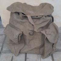 Zaini militari e borsone