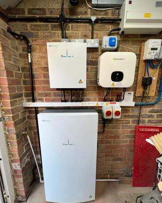 kit 6kw con 10kw di accumulo al litio fotovoltaico