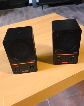 Coppia di Fostex 6301NX