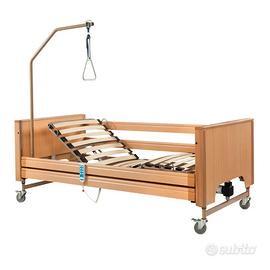Letto da degenza elettrico + Asta portaflebo
