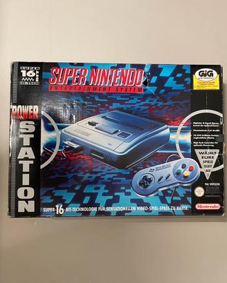 NINTENDO SUPER NINTENDO 16BIT GIOCHI E CONTROLLER