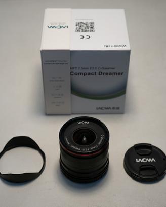 Laowa 7.5mm f/2 Compact Dreamer MFT mount