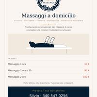 Massaggio a domicilio - Torino e cintura nord