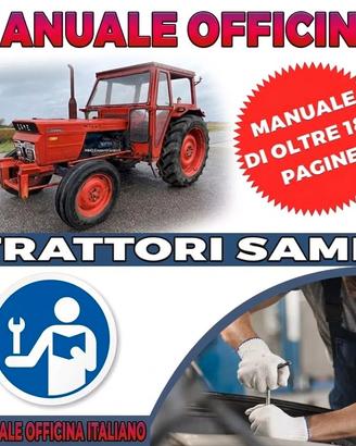 MANUALE OFFICINA TRATTORI SAME IN ITALIANO