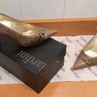 Scarpe n. 37 decollete bronzo Nero Giardini