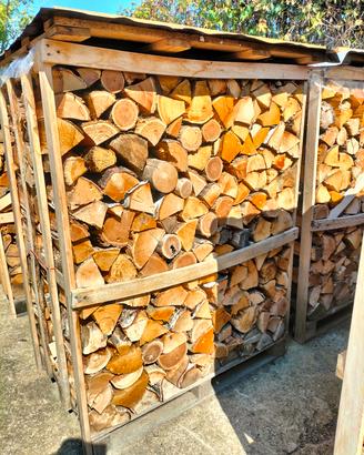 Legna da ardere sfusa o su bancale e pellet