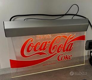 Insegna Coca Cola anni 80 