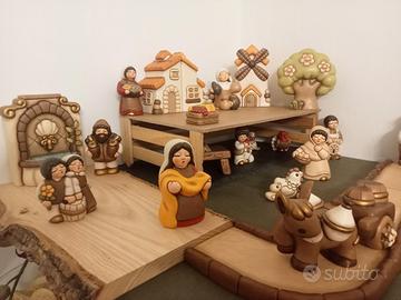 Villaggio presepe classico Thun 