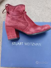 Stuart Weitzman Polacchine scamosciate bordeaux 38