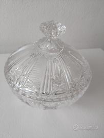 porta caramelle/biscotti in vetro